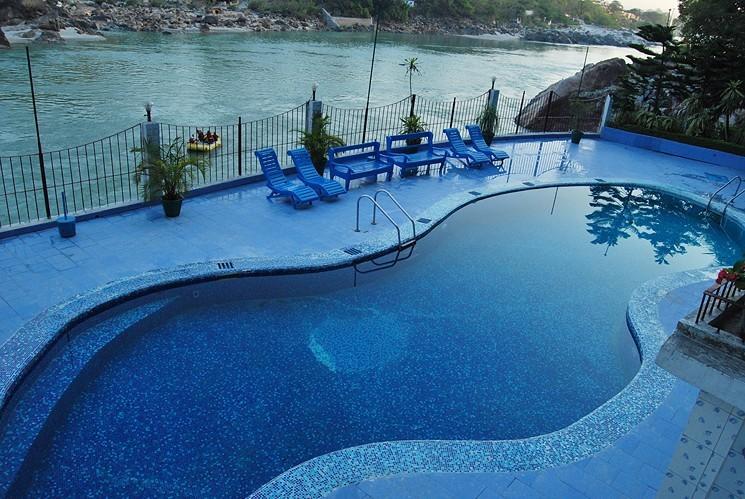 Ganga Beach Resort Rishīkesh Exterior foto