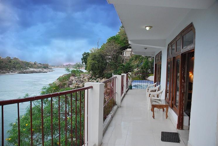 Ganga Beach Resort Rishīkesh Exterior foto